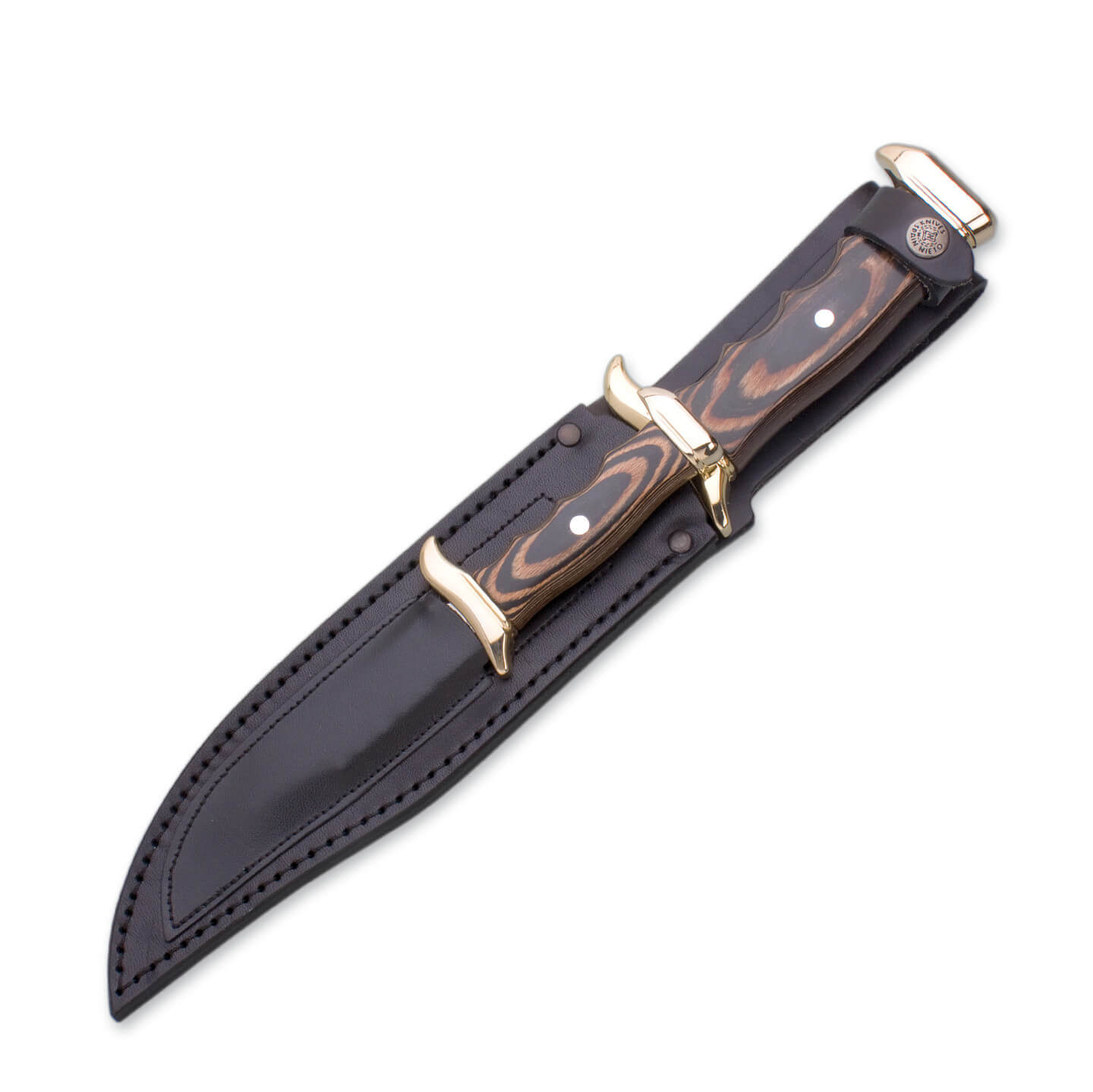 Cuchillos Bowie Nieto Alpino 2 en 1 con mango de estamina y hoja de 23 y 11 cm