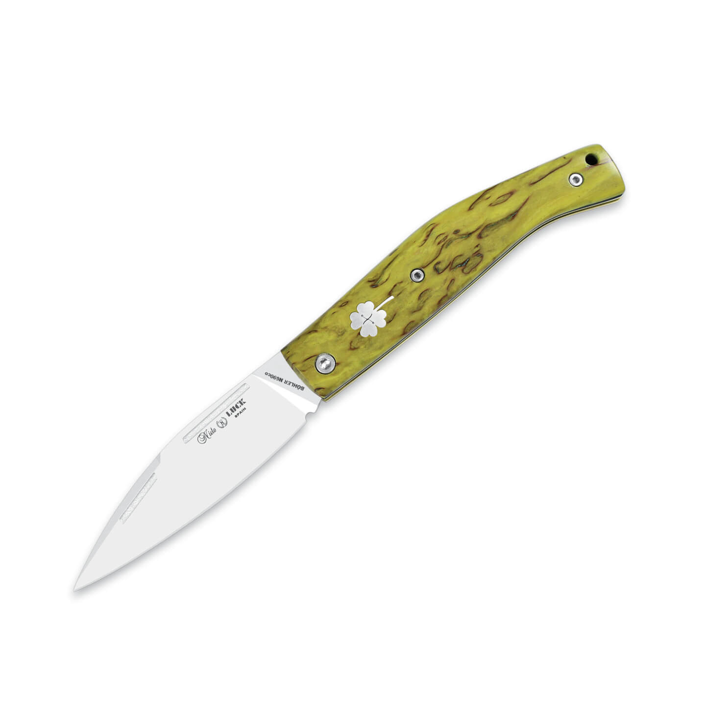 Navaja de bolsillo Nieto Luck con hoja de 8 cm y mango de madera ...