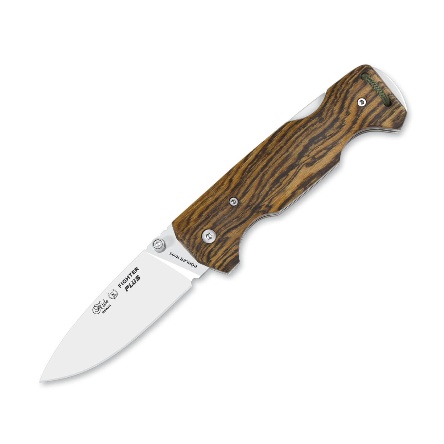 Navaja de bolsillo Nieto Fighter Plus con hoja drop point de 9,5 ...