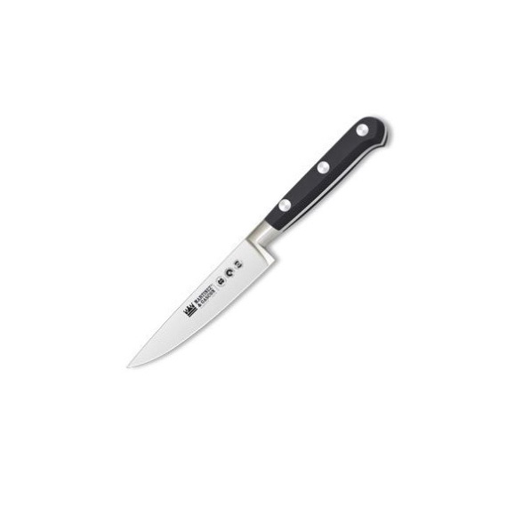 Cuchillo mondador forjado con mango de pom y hoja de 10 cm