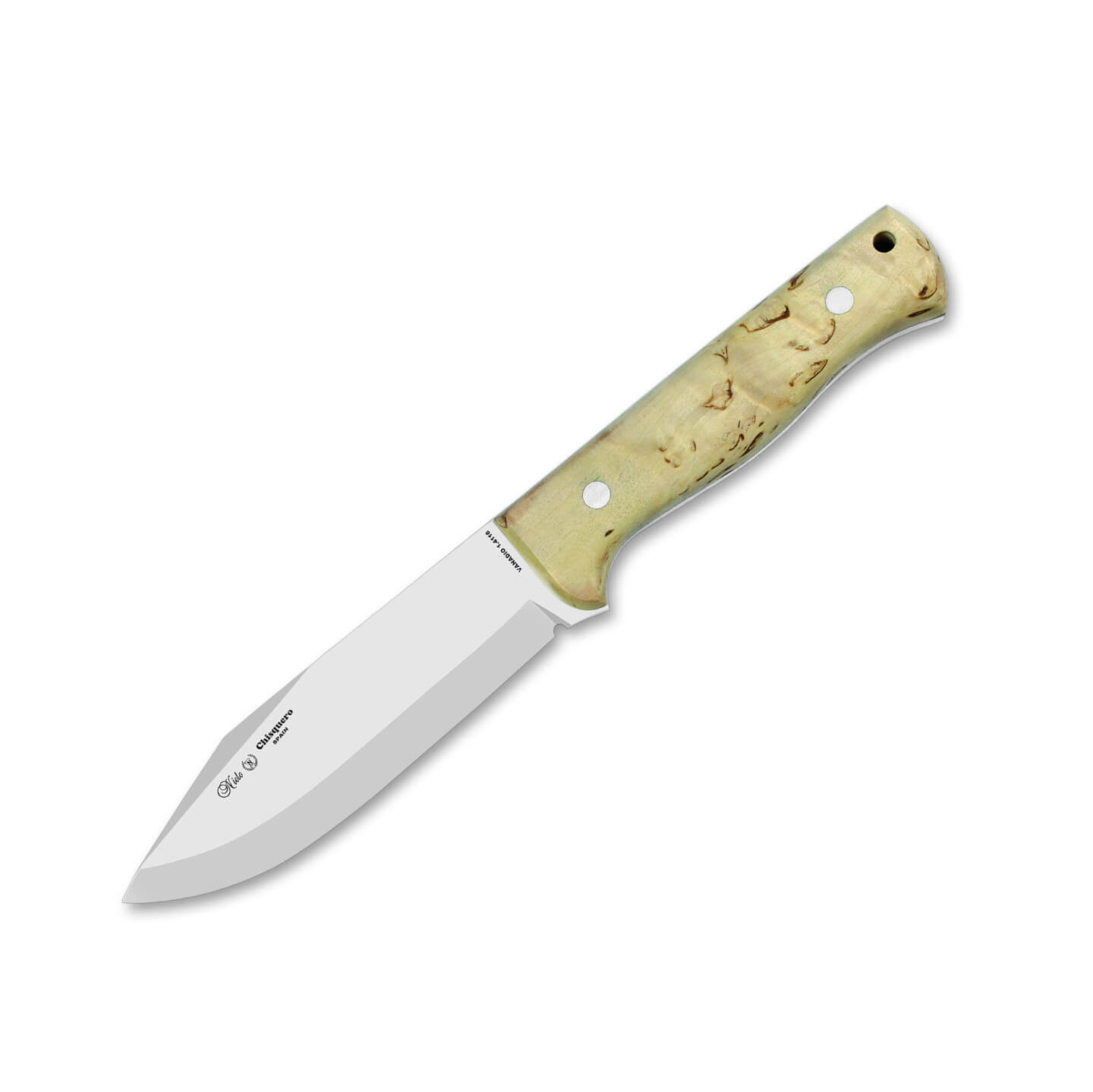 Cuchillo Nieto Chisquero con mango de abedul y hoja de Vanadio 1....