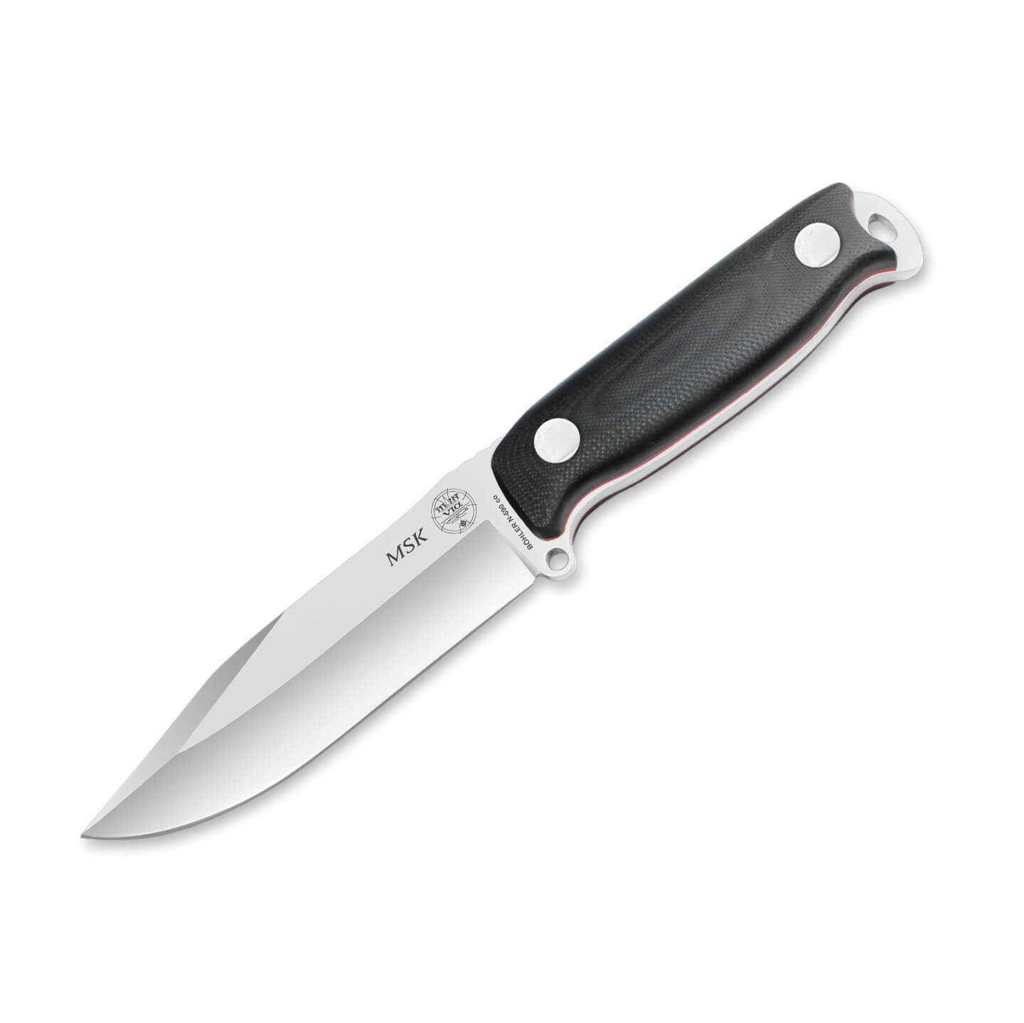 Cuchillo de supervivencia Nieto MSK Survival con mango de G10 neg...