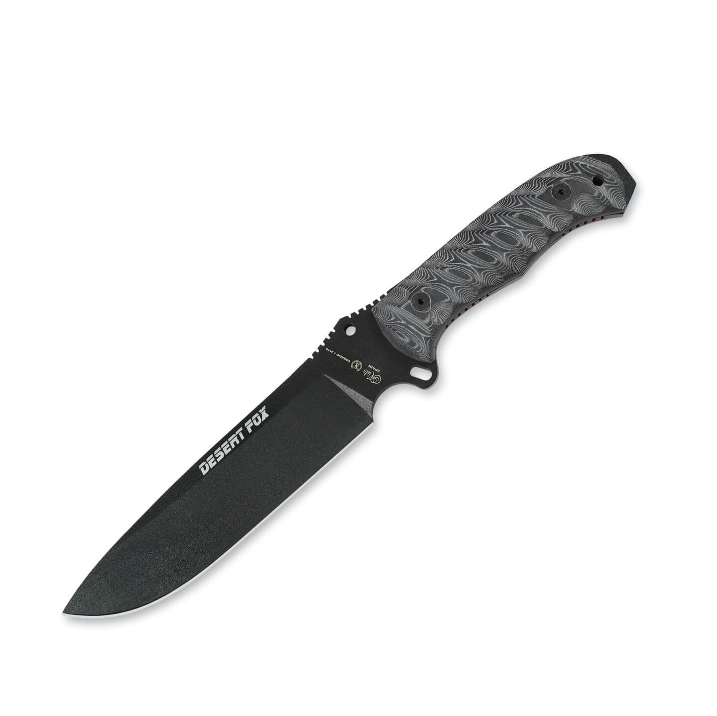 Cuchillo de supervivencia Nieto Desert Fox con mango de micarta n...