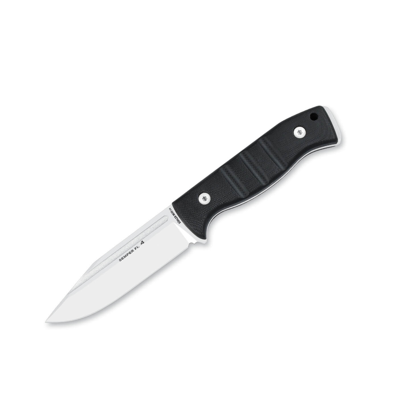 Cuchillo militar Nieto Semper Fi 4 con mango de G10 negro y hoja ...