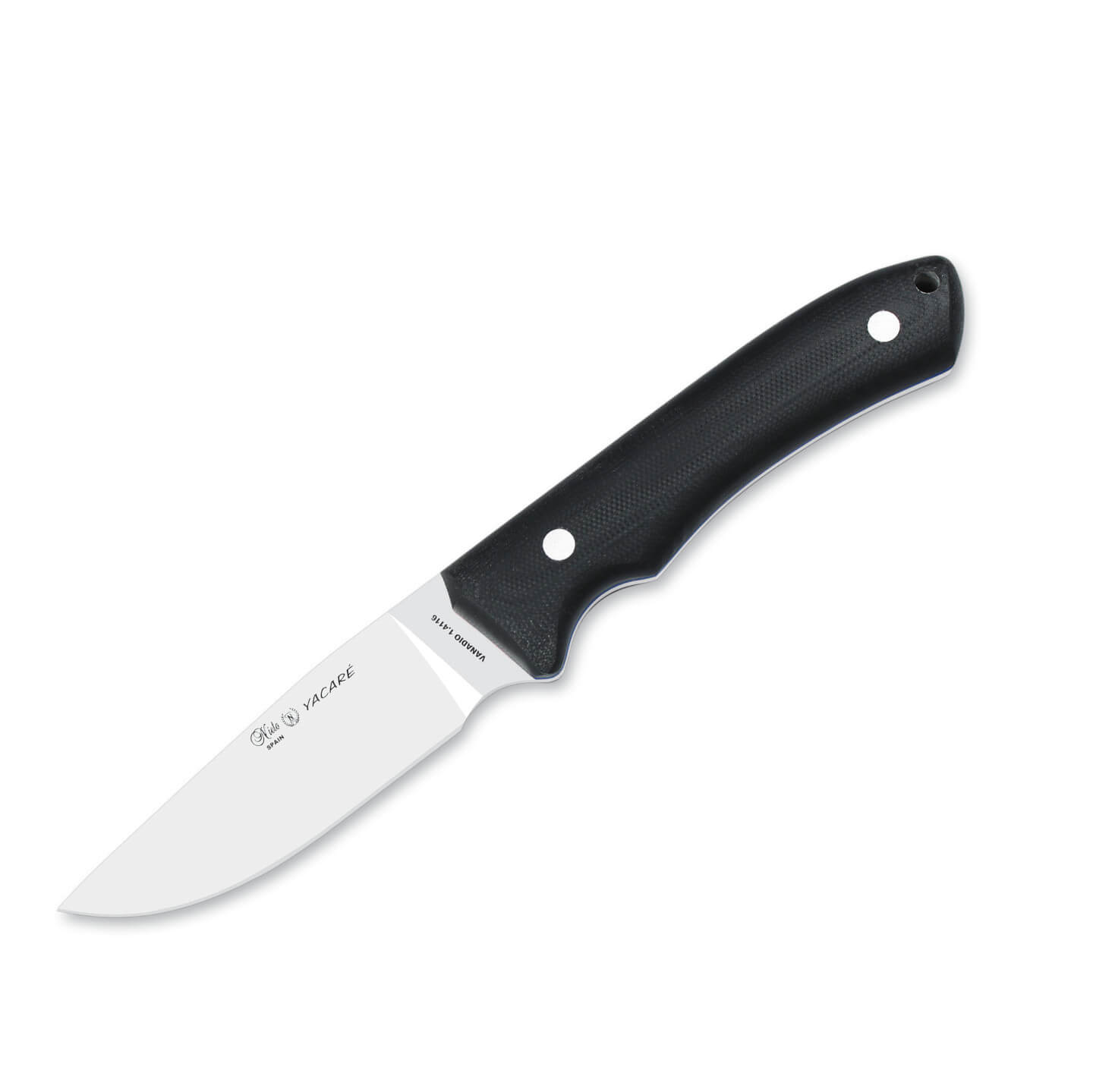 Cuchillo de caza Nieto Yacare con hoja de 10 cm y mango de G10 ne...