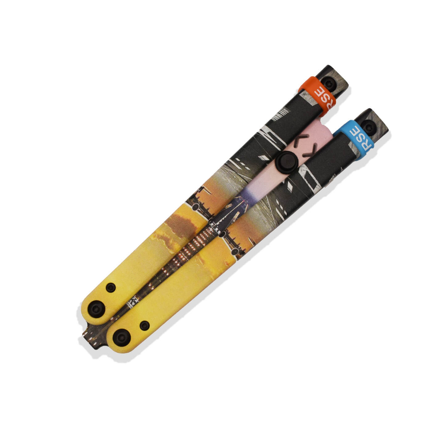 Couteau papillon d'entraînement JKR en plastique