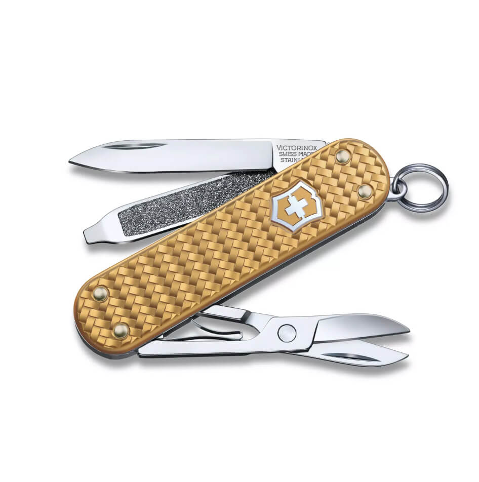 Swiss Army Knife Victorinox Classic SD Precious Alox Gold
