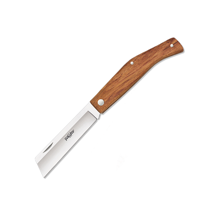 Navaja Palles Nº 1 con hoja punta cortada inox de 9 cm y mango d...