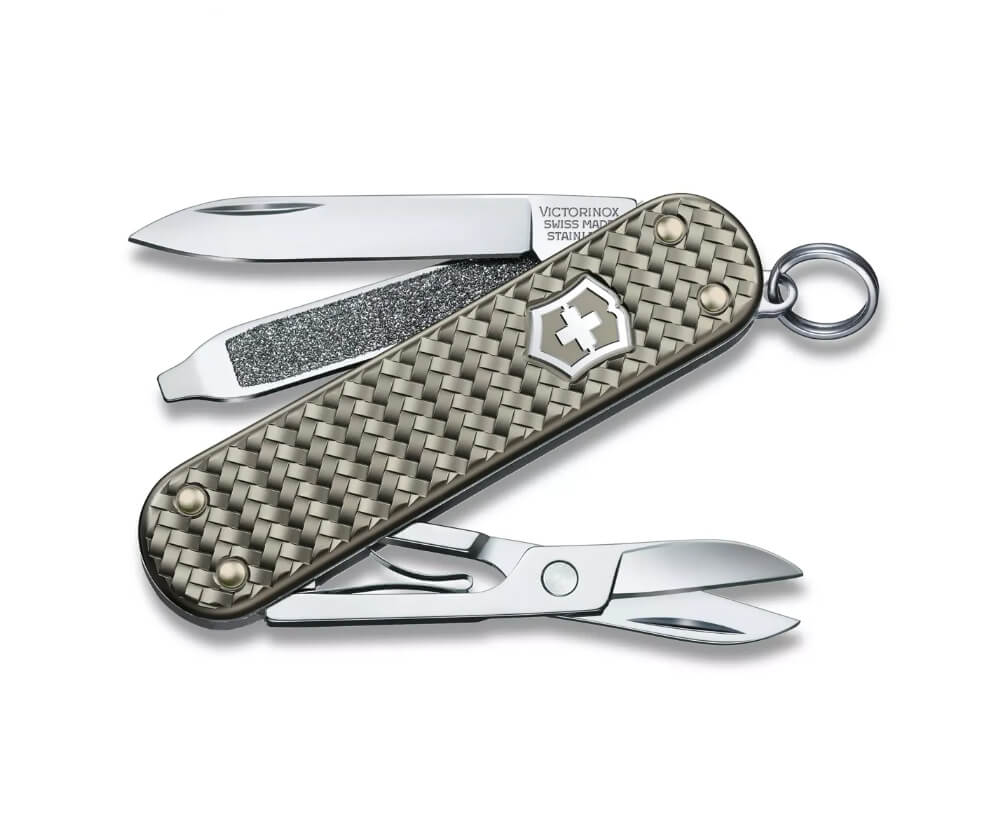 Swiss Army Knife Victorinox Classic SD Precious Alox Grey
