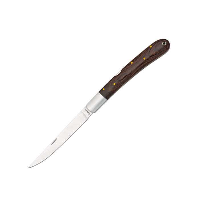 Navaja clásica con mango de estamina y hoja de grande 12.7 cm co...