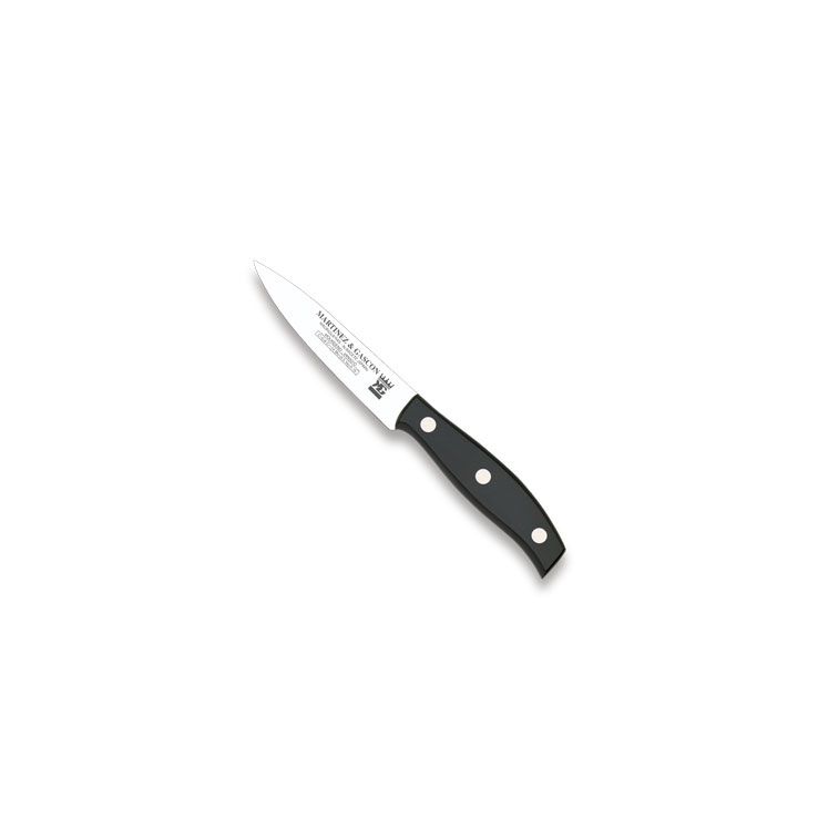 Cuchillo cocinero con hoja de 10 cm y mango de POM negro Martinez...