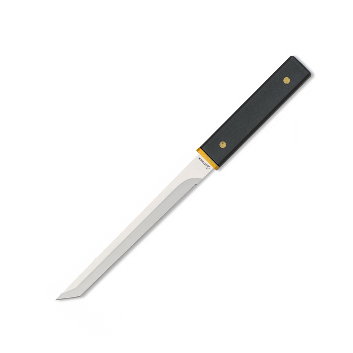 Cuchillo de caza con hoja de 11.7 cm y mango y funda de fibra
