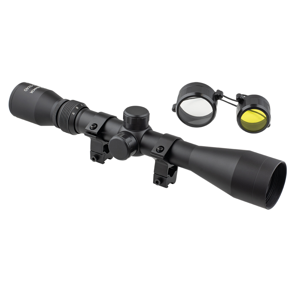 Mira para carril estrecho 3-9x40 de 30 cm
