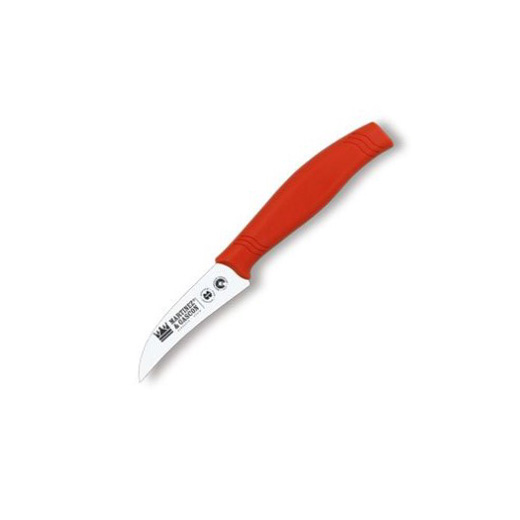 Cuchillo mondador curvo con hoja de 7,5 cm y mango de polipropile...