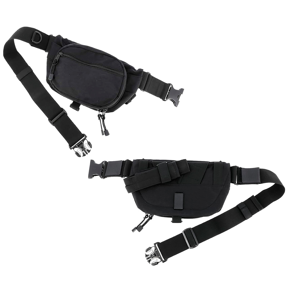 Riñonera multifunción negra GK para arma automática y accesori...