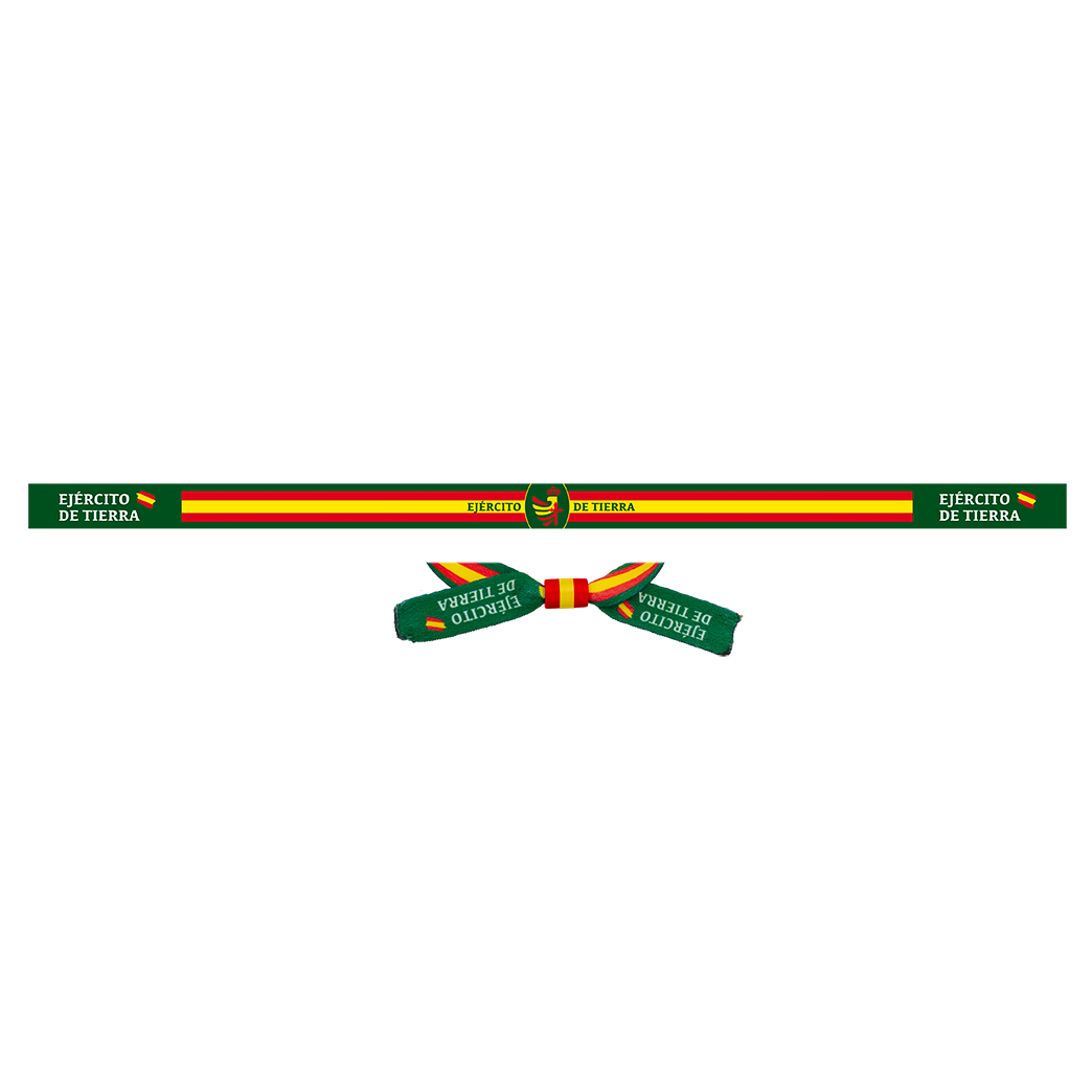 Pulsera de tela Ejército de Tierra