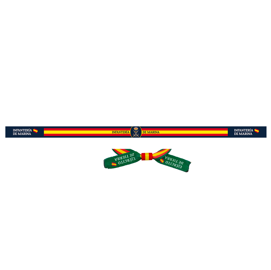 Pulsera de tela Infanteria de Marina