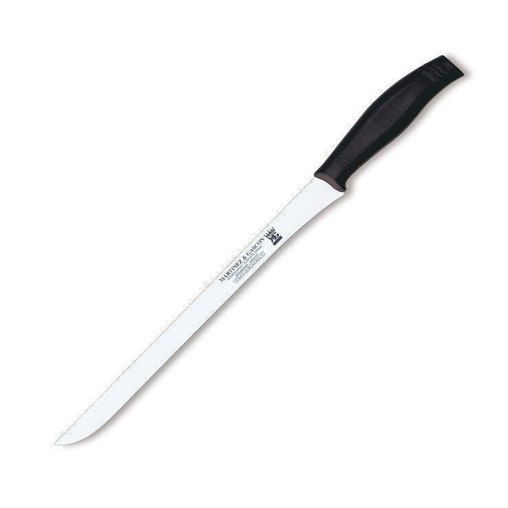 Cuchillo jamonero flexible con mango de polipropileno y hoja de 2...