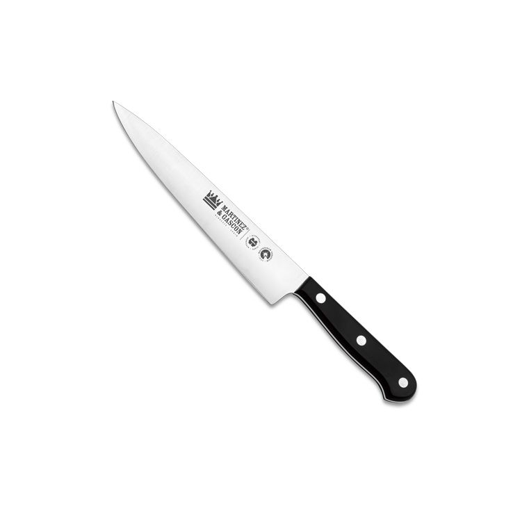 Cuchillo cocinero con hoja de 18 cm y mango de polioximetileno ne...