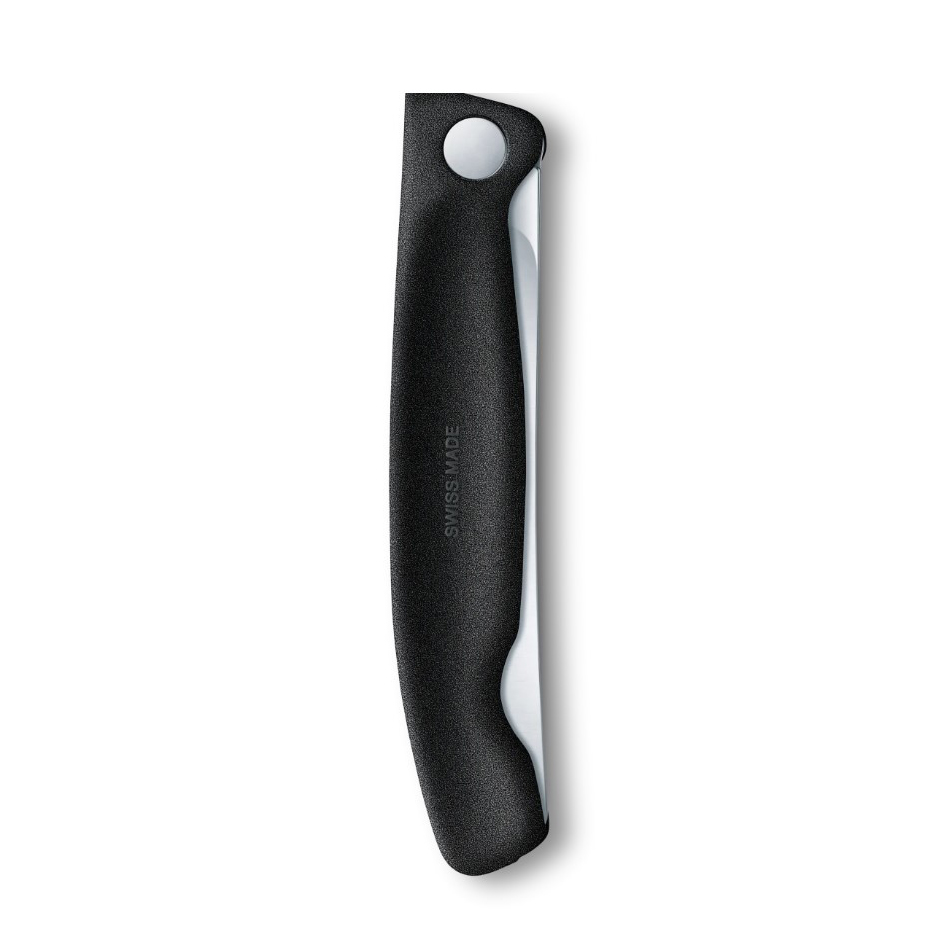 Cuchillo de mesa plegable Victorinox Swiss Classic filo liso mango negro
