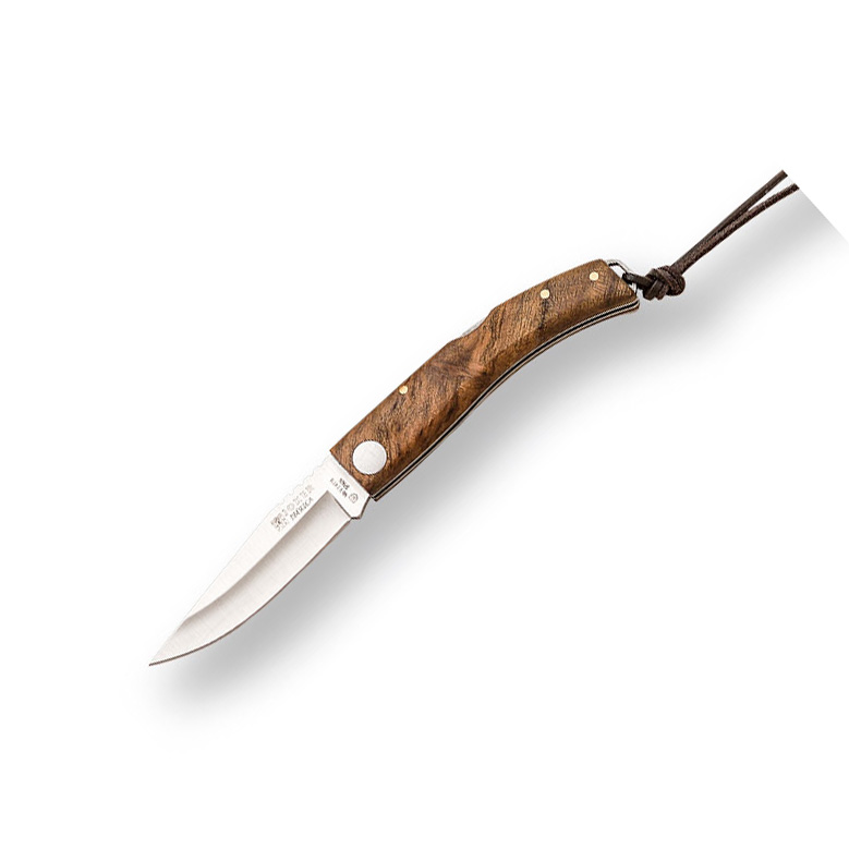 Navaja de campo con mango de madera de nogal Joker Ibérica con h...