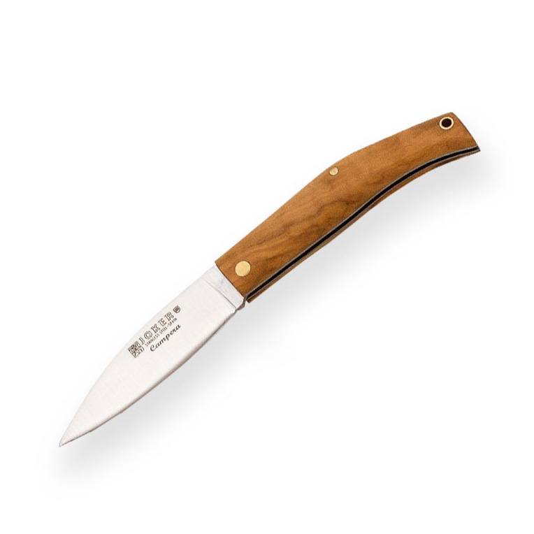 Navaja Joker Campera con mango de olivo y hoja de 6.8 cm