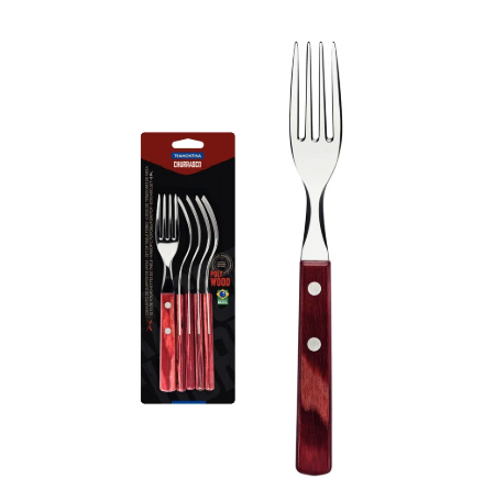 Set de tenedores para barbacoa con 6 piezas Tramontina