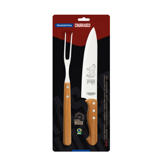 Juego para barbacoa con 2 piezas Tramontina