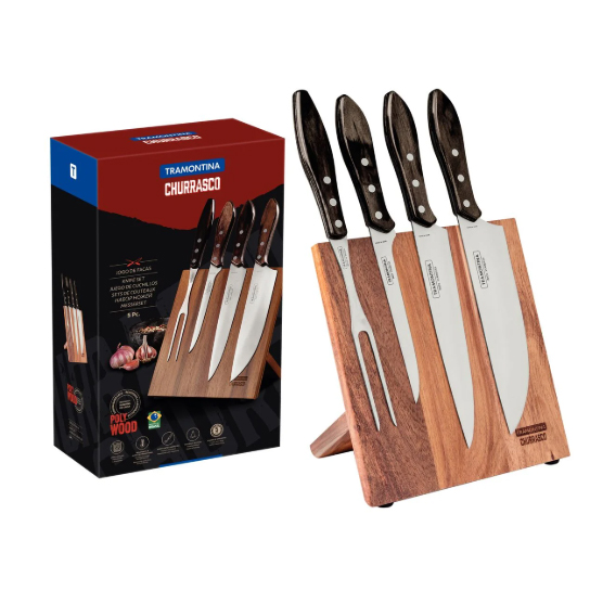Juego para asado o cocina con 5 piezas Tramontina