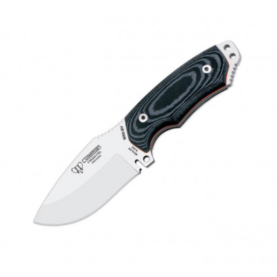 Cuchillo Cudeman Mini Boina Verde Micarta negra y funda de cuero ...