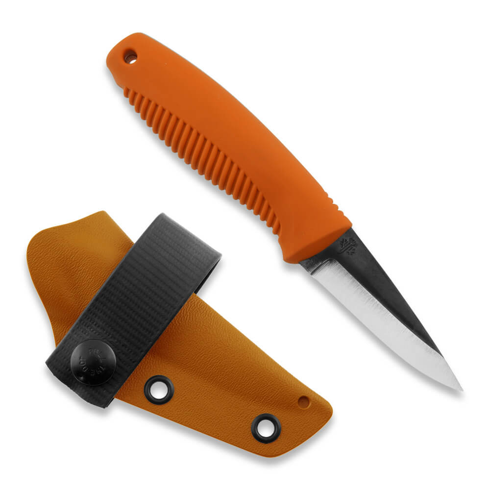 Cuchillo de supervivencia Peltonen M23 Ranger Cub con mango TPE n...