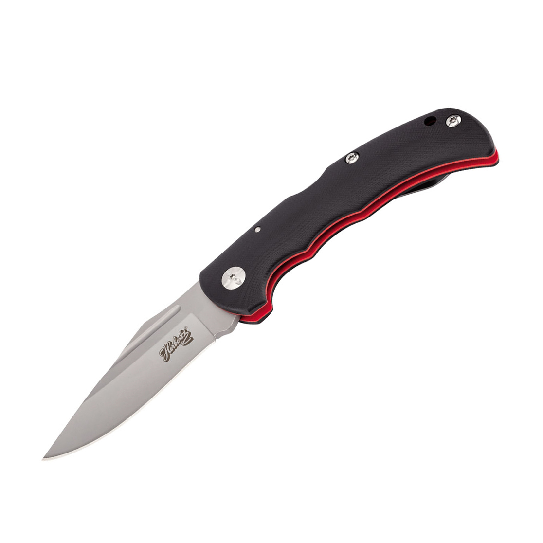 Navaja táctica Herbertz con mango de G10 negro y hoja de 9 cm co...