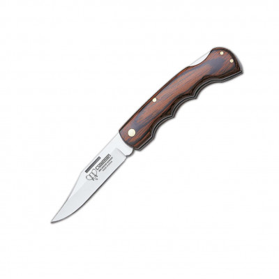Navaja de caza Cudeman. Puño en estamina roja. Hoja 6,5 cm. Incl...