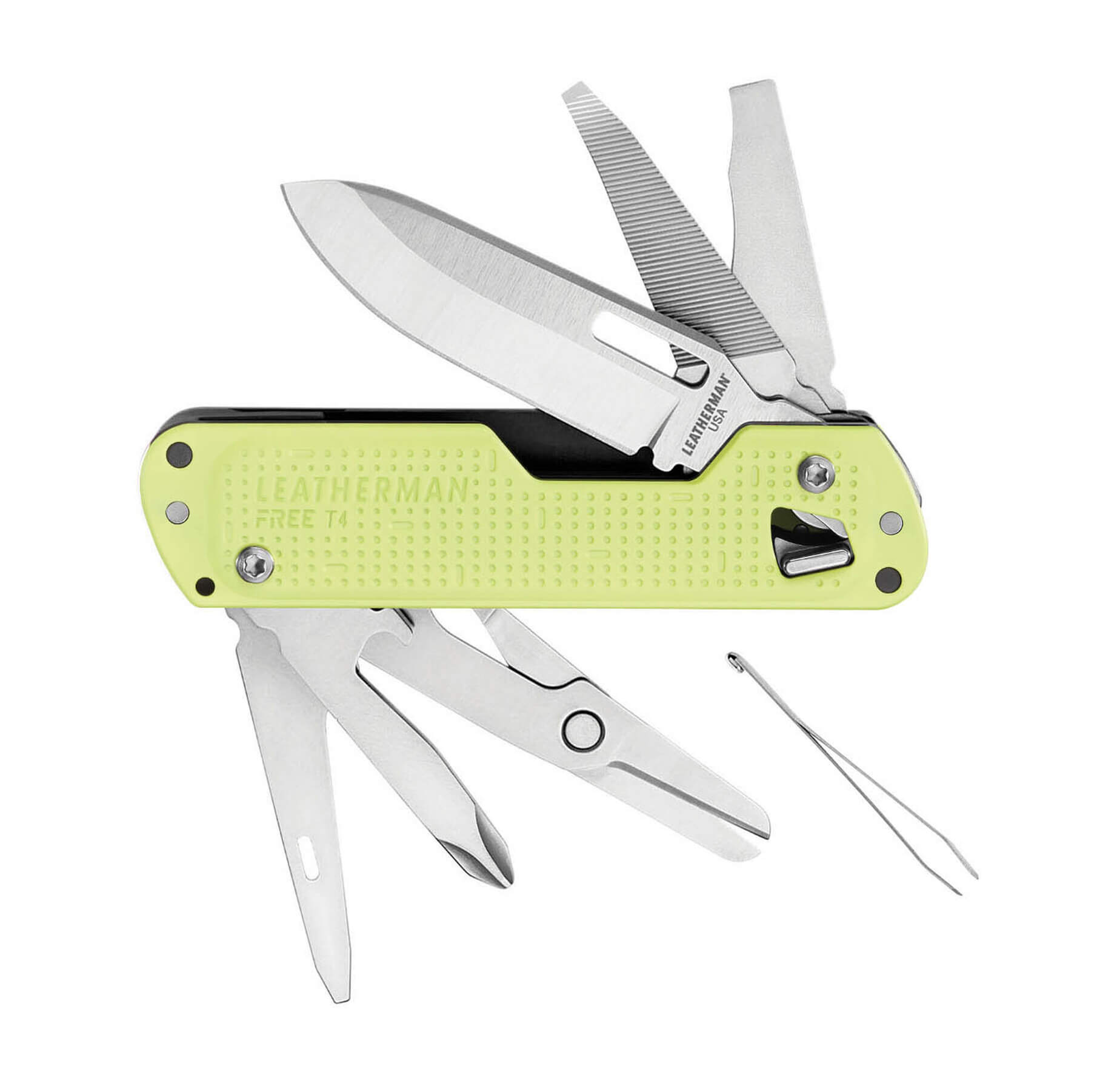 Navaja multiusos Leatherman Free T4 con 12 funciones