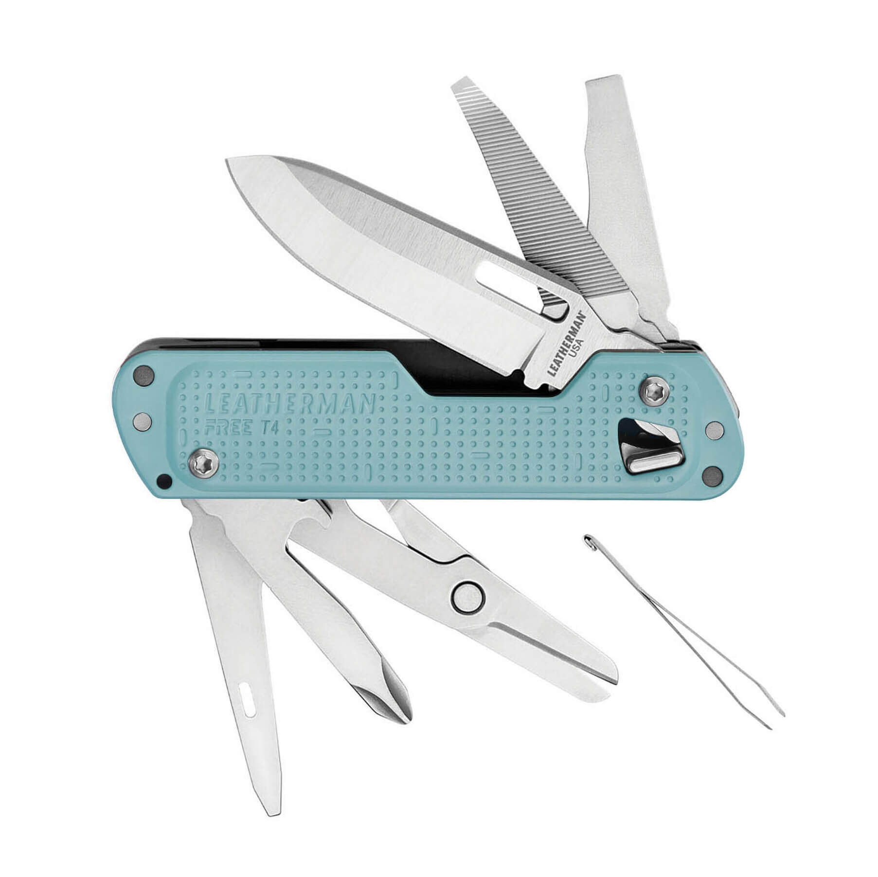 Navaja multiusos Leatherman Free T4 con 12 funciones