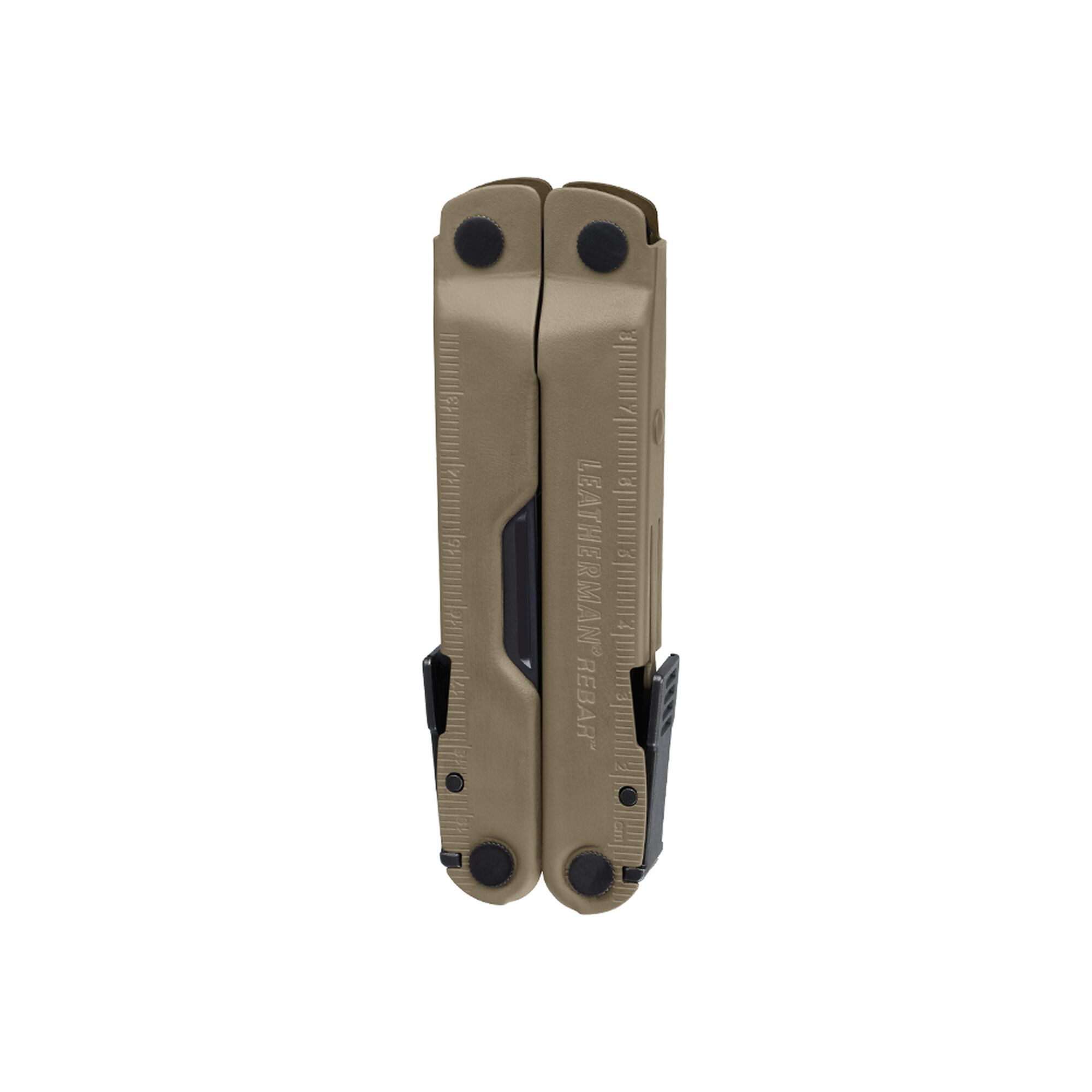 Alicate multiherramienta Leatherman Rebar coyote y tan con 17 usos