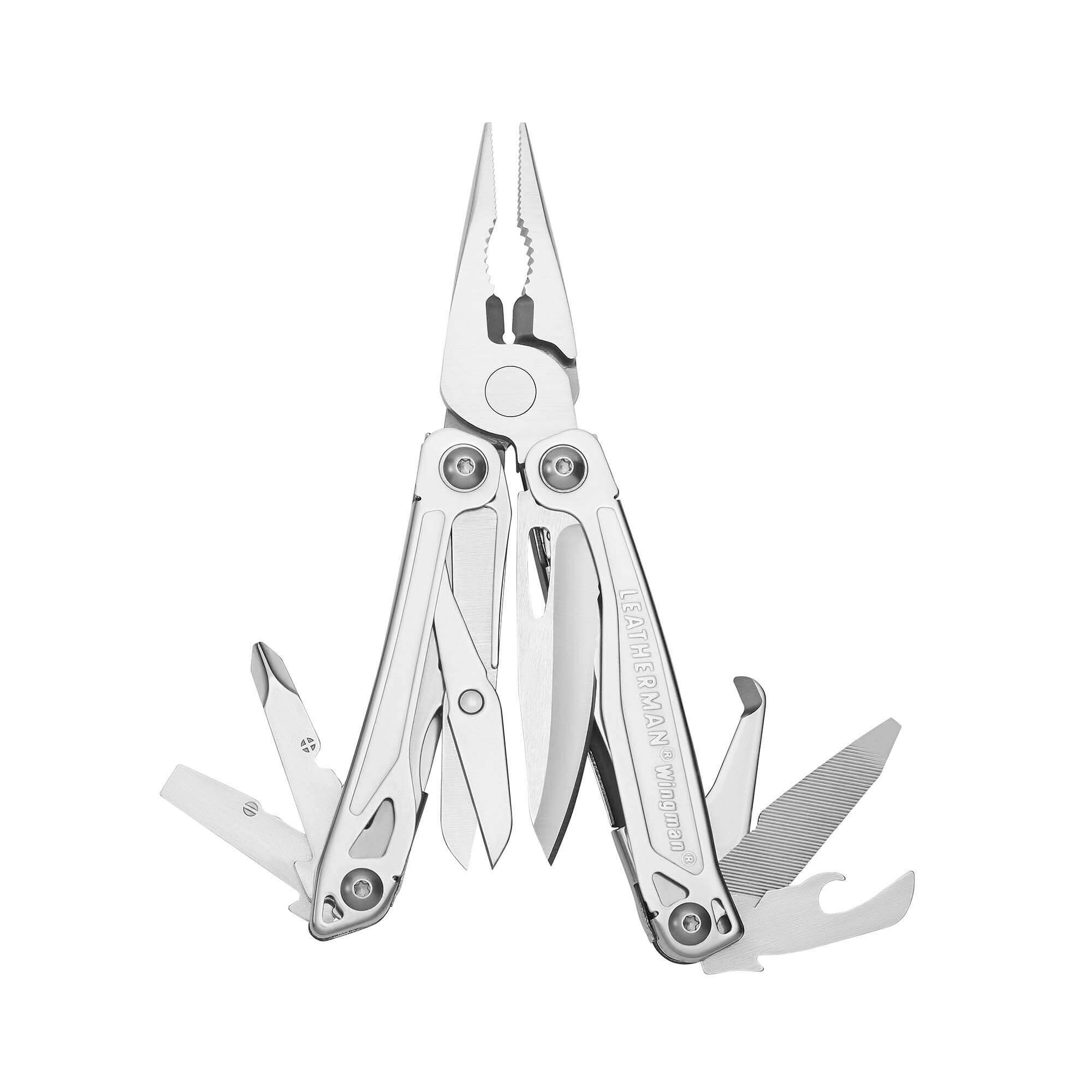 Alicate multiusos Leatherman Wingman con funda de nylon negro