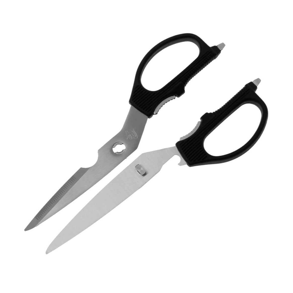 Tijeras multiusos Kai Shun desmontable con mango de nylon negro