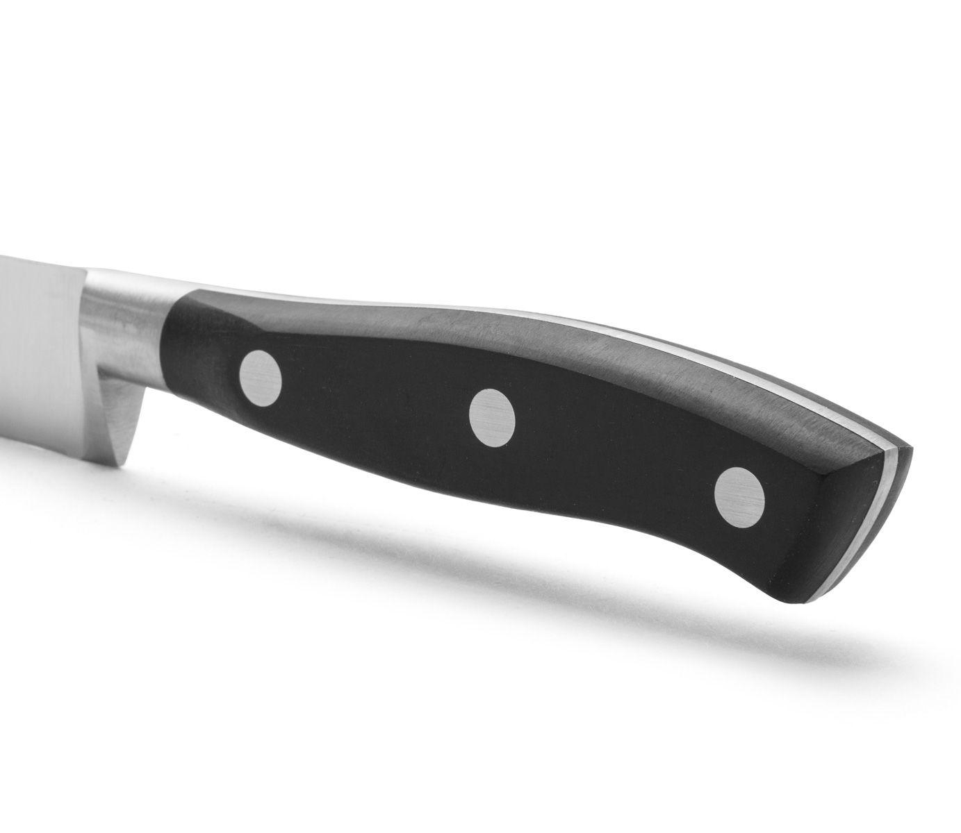 Cuchillo de lenguado Arcos Riviera Negra con hoja de acero NITRUM