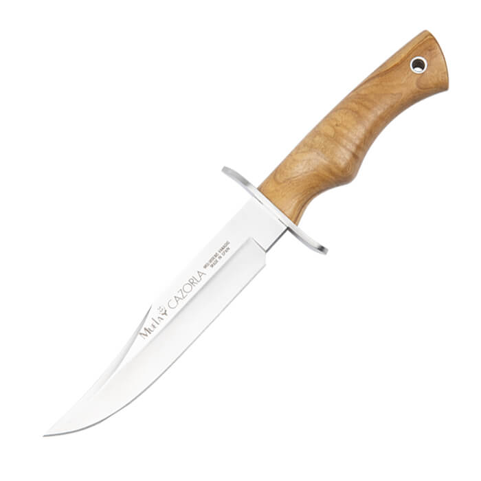 Cuchillo Muela Caz 16OL con mango de madera de olivo y hoja de 16...