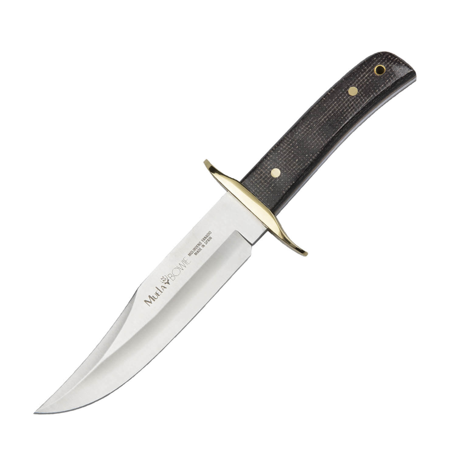 Cuchillo de caza Muela Bw Classic con hoja de 16 cm y mango de mi...