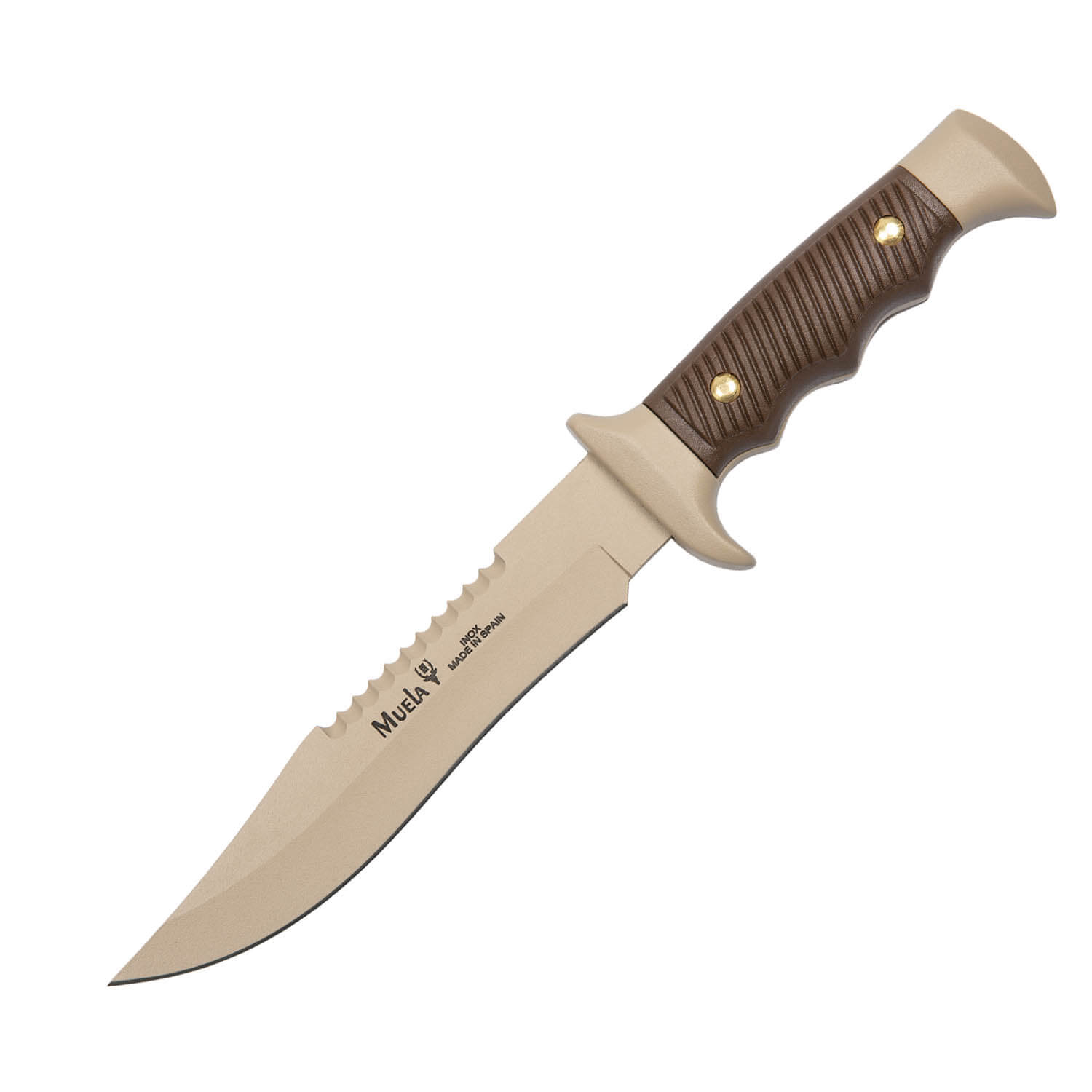 Cuchillo Muela 5162-D con hoja arena de 16 cm y mango de zamak ar...