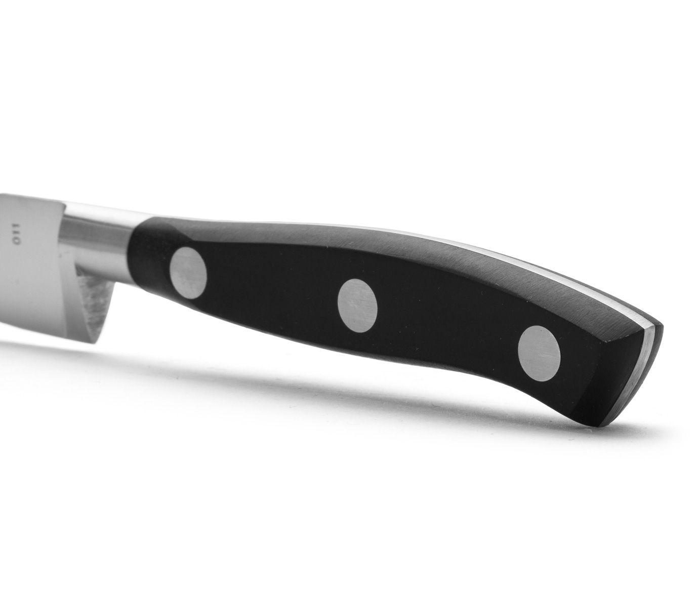 Cuchillo mondador Arcos Riviera Negra con hoja de 10 cm