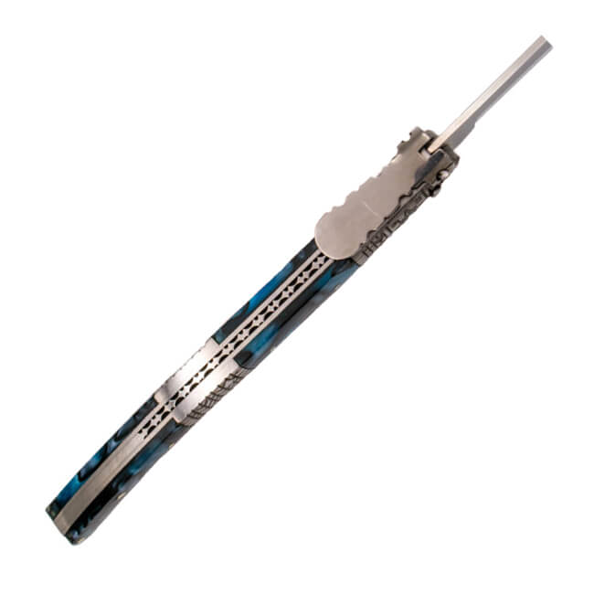 Navaja árabe Carraca Serie Seda Zafiro 11cm