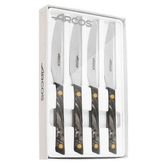 Set 4 Cuchillos Mesa (Filo Micordentado) Serie Flysch Arcos