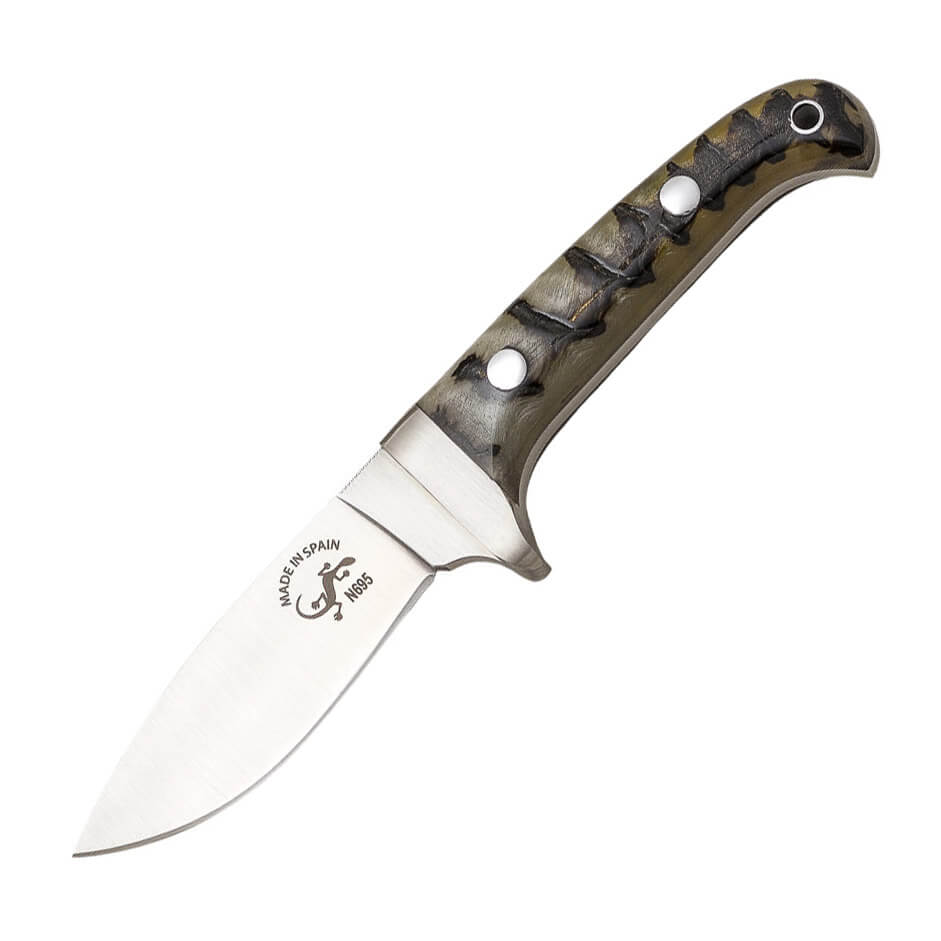 Cuchillo de Asta de Carnero de la Serie Nestor de Salamandra