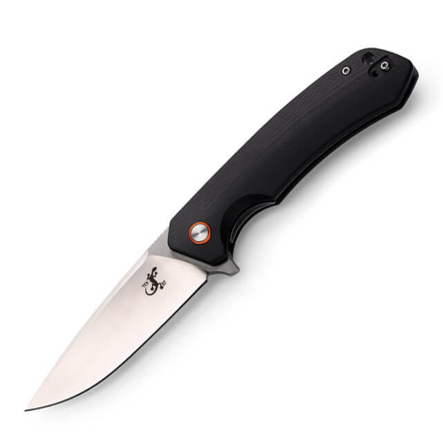 Navaja Tactica con mango de G10 negro y hoja en acero D2 de 9 cm ...