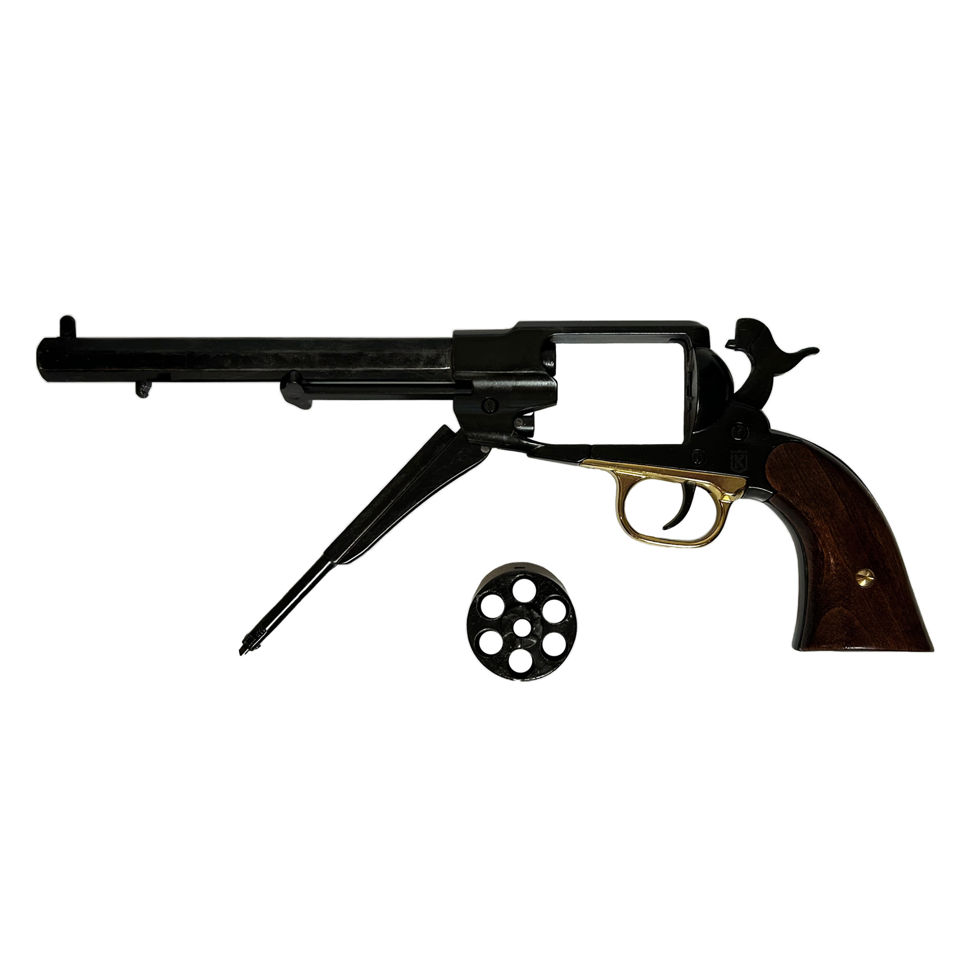 Replica revólver Remington 1858 Conversión Negro 