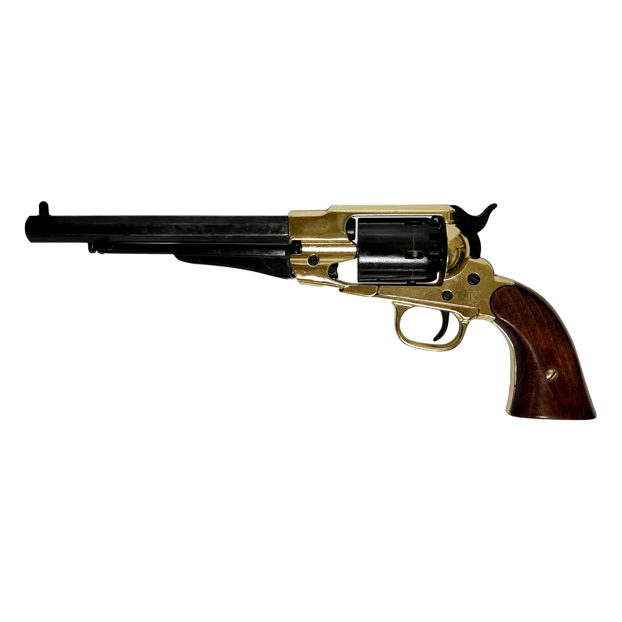 Replica revólver Remington 1858 Percusion Latón