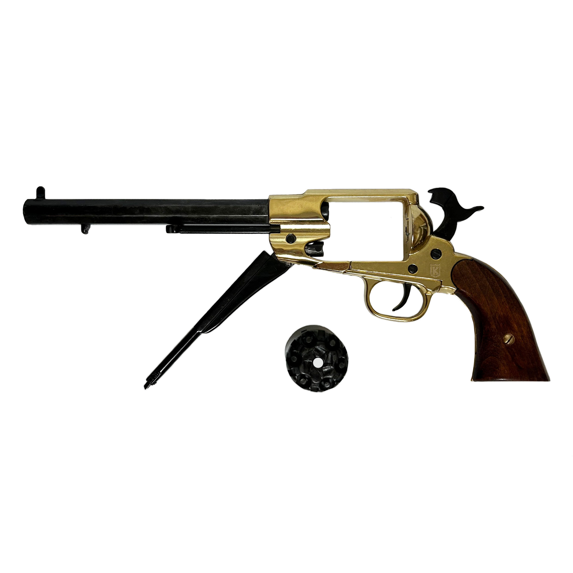 Replica revólver Remington 1858 Percusion Latón